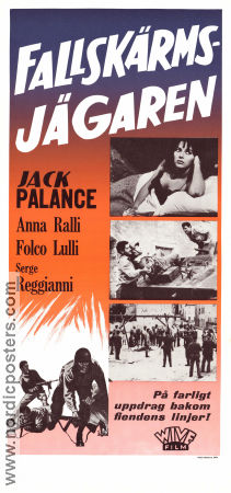 La guerra continua 1962 movie poster Jack Palance Giovanna Ralli Serge Reggiani Leopoldo Savone