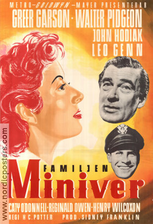 The Miniver Story 1950 poster Greer Garson HC Potter