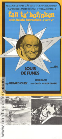 Les aventures de rabbi Jacob 1973 movie poster Louis de Funes Gerard Oury Religion