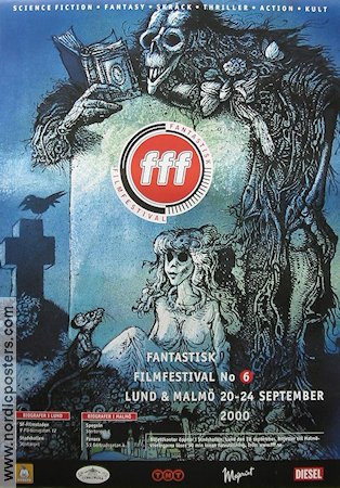 Fantastisk filmfestival 2000 movie poster Poster artwork: Hans Arnold Find more: Festival