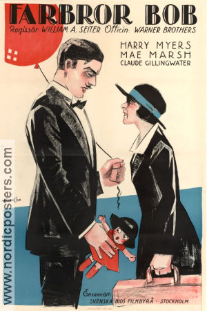 Daddies 1924 movie poster Mae Marsh Harry Myers William A Seiter