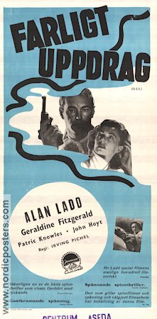 O.S.S. 1946 movie poster Alan Ladd Geraldine Fitzgerald Patric Knowles Irving Pichel