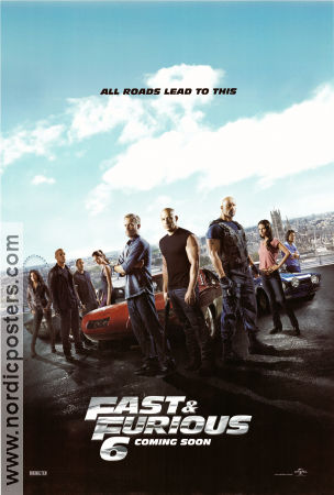 Fast and Furious 6 2013 poster Paul Walker Justin Lin