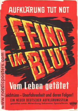 Feind im Blut 1931 movie poster Wolfgang Klein Walter Ruttmann