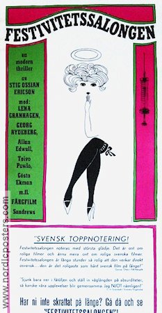 Festivitetssalongen 1965 poster Lena Granhagen Stig Ossian Ericson