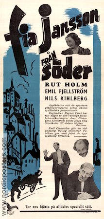 Fia Jansson från Söder 1944 poster Rut Holm