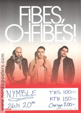 Fibes Oh Fibes 2005 poster Find more: Concert poster Rock and pop