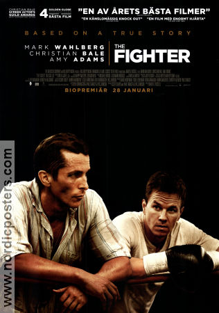 The Fighter 2010 movie poster Mark Wahlberg Christian Bale David O Russell Boxing