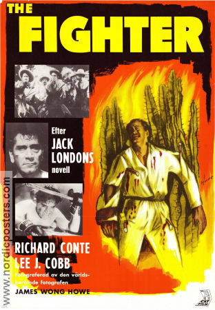 The Fighter 1952 poster Richard Conte Herbert Kline