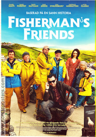 Fisherman´s Friends 2019 movie poster James Purefoy Meadow Nobrega David Hayman Chris Foggin