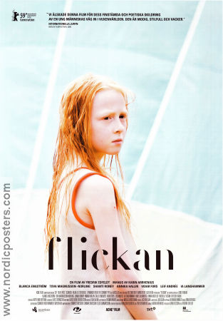 Flickan 2009 movie poster Blanca Engström Shanti Roney Annika Hallin Fredrik Edfeldt