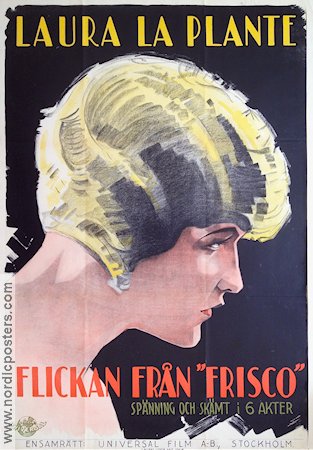 Flickan från Frisco 1926 movie poster Laura La Plante