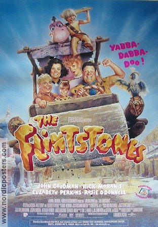 The Flintstones 1994 poster John Goodman Brian Levant