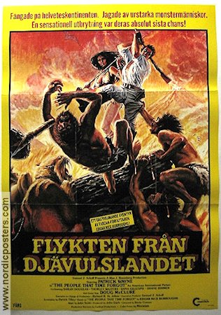 The People That Time Forgot 1977 movie poster Patrick Wayne