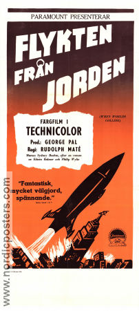 When Worlds Collide 1951 poster Richard Derr Rudolph Maté