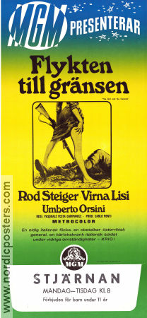 La ragazza e il generale 1967 movie poster Rod Steiger Virna Lisi Umberto Orsini Pasquale Festa Campanile