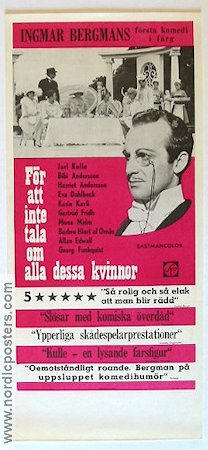 All These Women 1965 poster Jarl Kulle Ingmar Bergman