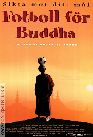 Phörpa 1999 movie poster Orgyen Tobgyal Neten Chokling Jamyang Lodro Khyentse Norbu Country: Bhutan Religion Football soccer Asia