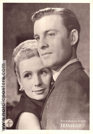 Frånskild 1951 movie poster Inga Tidblad Doris Svedlund Alf Kjellin Gustaf Molander