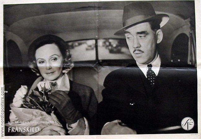Frånskild 1951 movie poster Inga Tidblad Holger Löwenadler