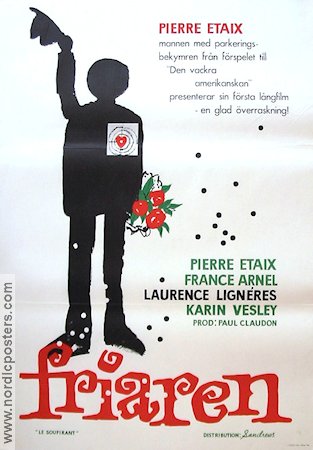 Le Soupirant 1962 movie poster Pierre Etaix Artistic posters