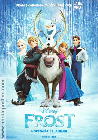 Frozen 2013 poster Kristen Bell Chris Buck