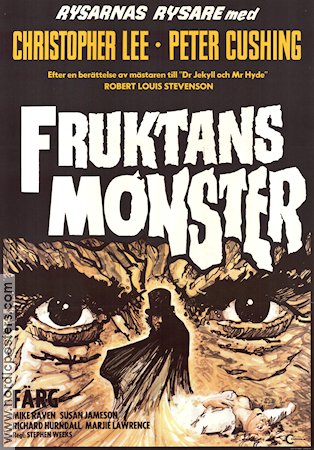 I Monster 1971 movie poster Christopher Lee Peter Cushing