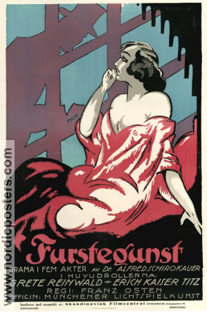 Die Nacht der Eitsheidung 1921 poster Paul Richter Uwe Jens Krafft