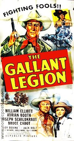 The Gallant Legion 1948 movie poster William Elliott