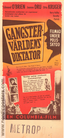 711 Ocean Drive 1950 movie poster Edmond O´Brien Joanne Dru Otto Kruger Joseph M Newman Film Noir