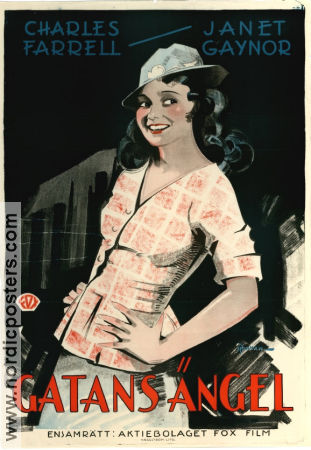 Street Angel 1928 movie poster Janet Gaynor Charles Farrell