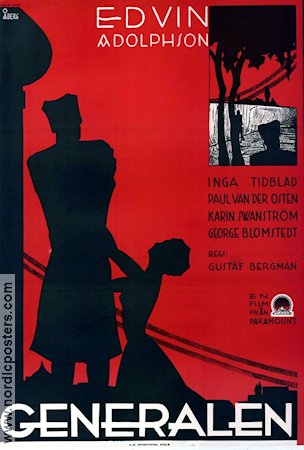 Generalen 1931 movie poster Edvin Adolphson