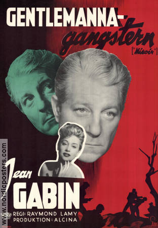 Miroir 1947 poster Jean Gabin Raymond Lamy