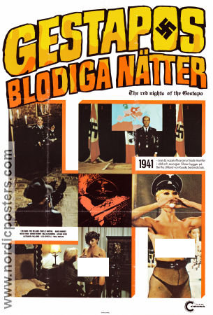 Le lunghe notti della Gestapo 1977 movie poster Ezio Miani Nando Marineo Fabio De Agostini Find more: Nazi