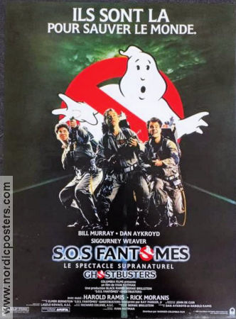 Ghostbusters 1984 poster Rick Moranis Harold Ramis