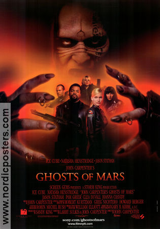 Ghosts of Mars 2001 poster Ice Cube John Carpenter
