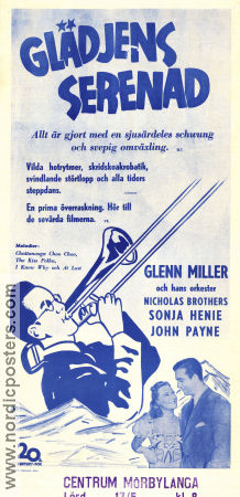 Sun Valley Serenade 1941 poster Sonja Henie H Bruce Humberstone