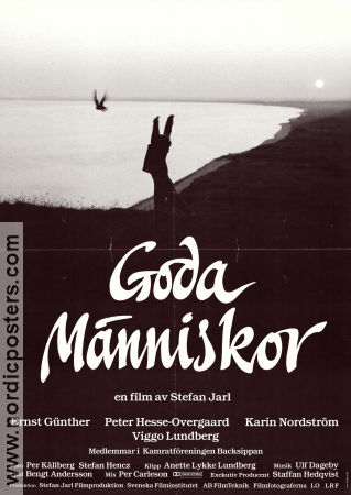 Goda människor 1991 movie poster Ernst Günther Axel Danielsson Johannes Fjellström Leif Forstenberg Stefan Jarl