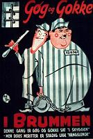 Gög og Gokke i Brummen 1934 movie poster Helan och Halvan Laurel and Hardy