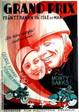 No Limit 1935 poster George Formby Monty Banks