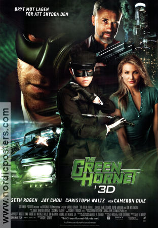The Green Hornet 2011 poster Seth Rogen Michel Gondry