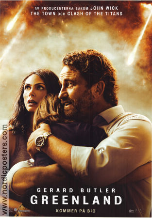 Greenland 2020 movie poster Gerard Butler Morena Baccarin Roger Dale Floyd Ric Roman Waugh