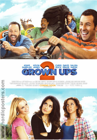 Grown Ups 2 2013 poster Adam Sandler Dennis Dugan