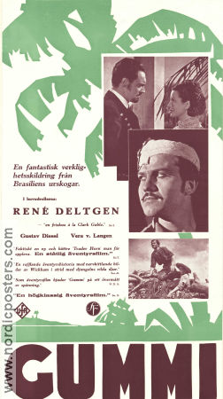 Kautschuk 1938 movie poster Rene Deltgen Gustav Diessl Vera von Langen Eduard von Borsody Eric Rohman art