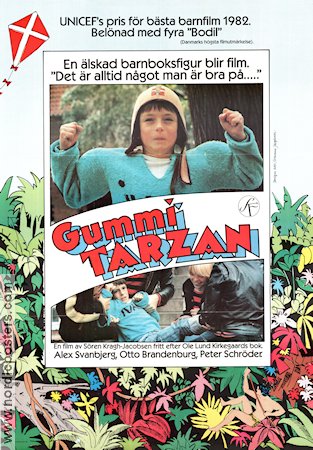 Gummi-Tarzan 1981 movie poster Alex Svanbjerg Otto Brandenburg Peter Schröder Sören Kragh-Jacobsen Denmark