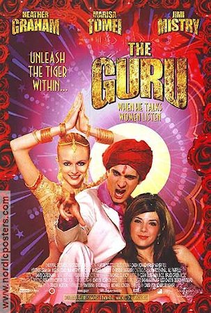 The Guru 2002 movie poster Heather Graham Marisa Tomei Jimi Mistry rDaisy von Scherler Mayer Asia