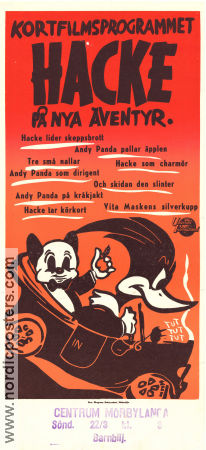 Hacke på nya äventyr 1960 movie poster Woody Woodpecker Animation