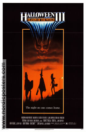 Halloween III Season of the Witch 1982 movie poster Tom Atkins Stacey Nelkin Tommy Lee Wallace Find more: Halloween