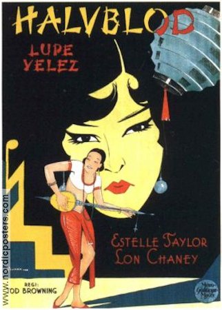 Where East Is East 1929 movie poster Lupe Velez Estelle Taylor Tod Browning Asia