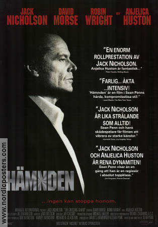 The Crossing Guard 1995 poster Jack Nicholson Sean Penn